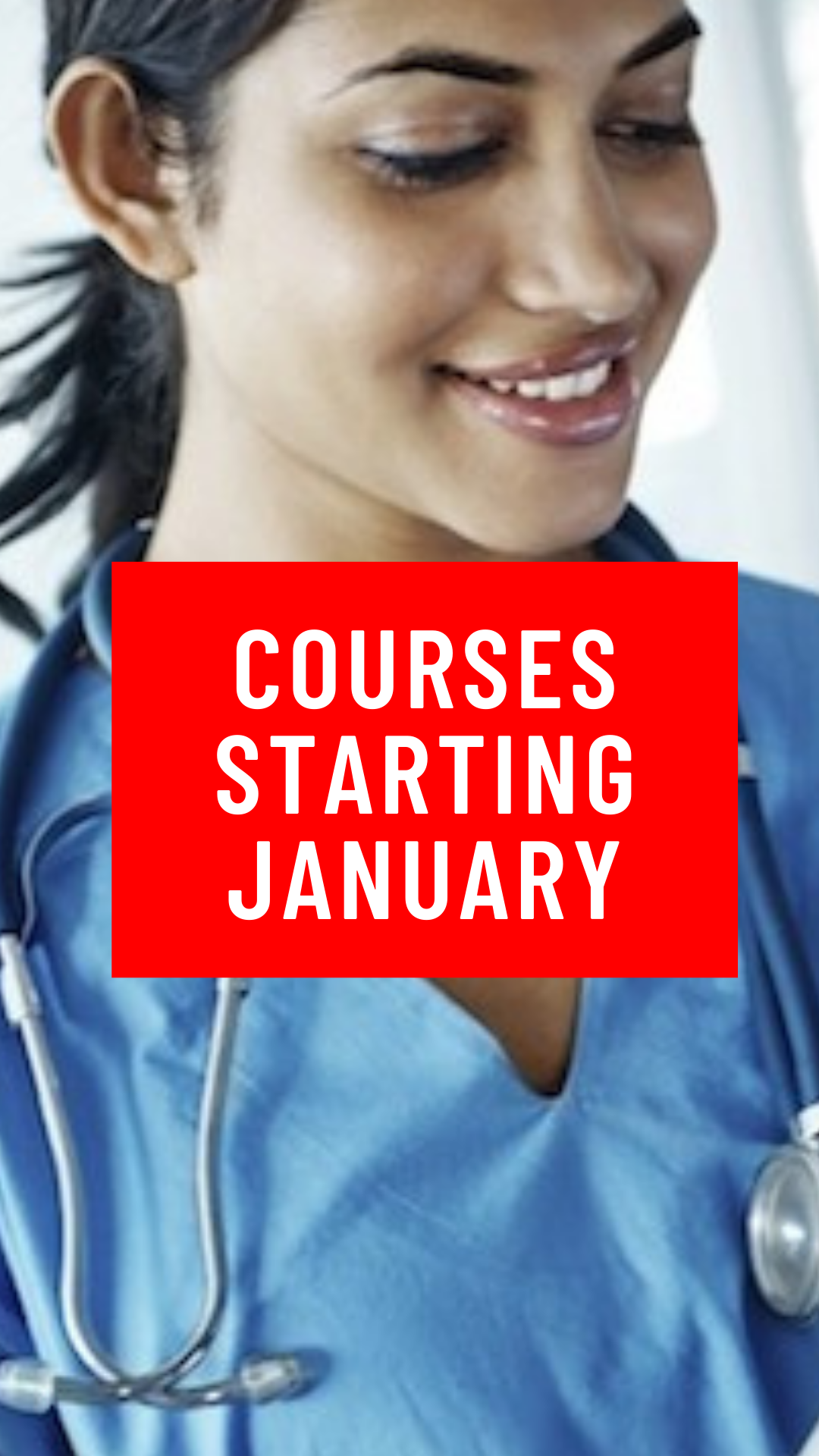 Apply Now - Courses starting January 2022
