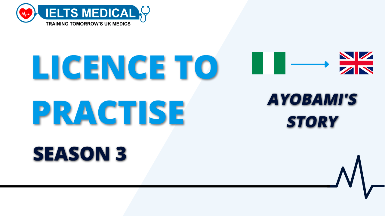 S3 Ep 1 - The One With Mental Health Nurse Ayobami - Licence To Practise - from Nigeria to UK - OSCE