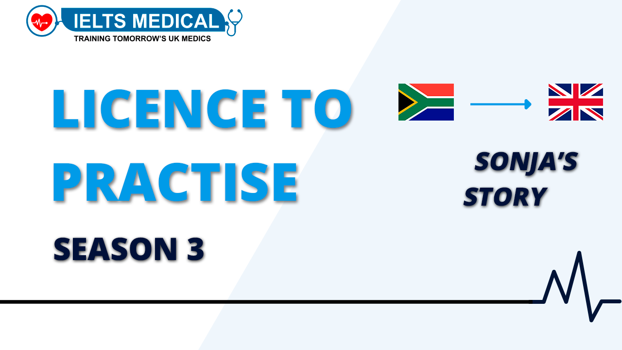 S3 Ep 2 - The One With Nurse Sonja - Licence To Practise - from South Africa to UK - OET For Nurses