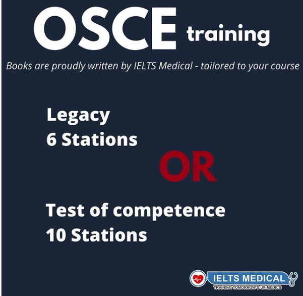 Do you need to take the Legacy (6 Stations) OSCE or the Test of Competence 21 (10 Stations) OSCE?