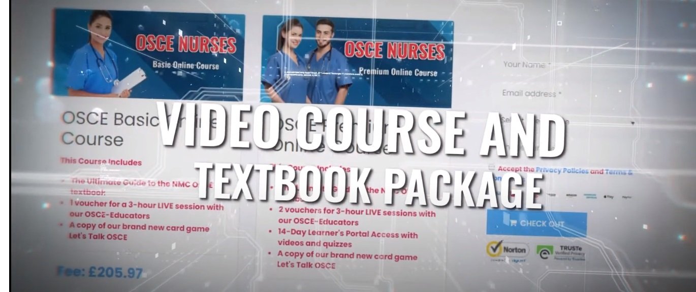 Did you know that our Online Ultimate Guide to the NMC OSCE Course Means You Can Study OSCE From Home?