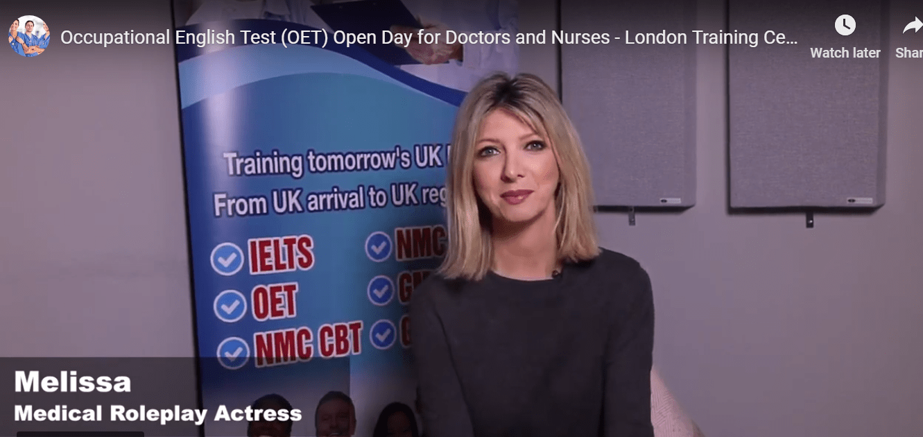 Occupational English Test (OET) Open Day for Doctors and Nurses – London Training Centre