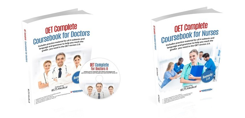 OET Complete Coursebook For Doctors and OET Complete Coursebook For Nurses