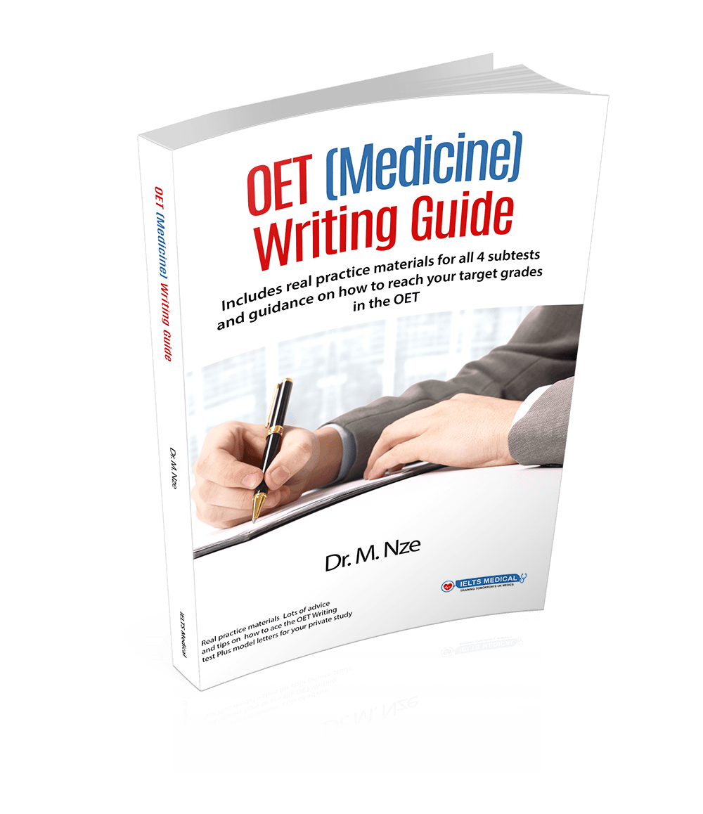 OET Medicine Writing Guide For Doctors OUT NOW