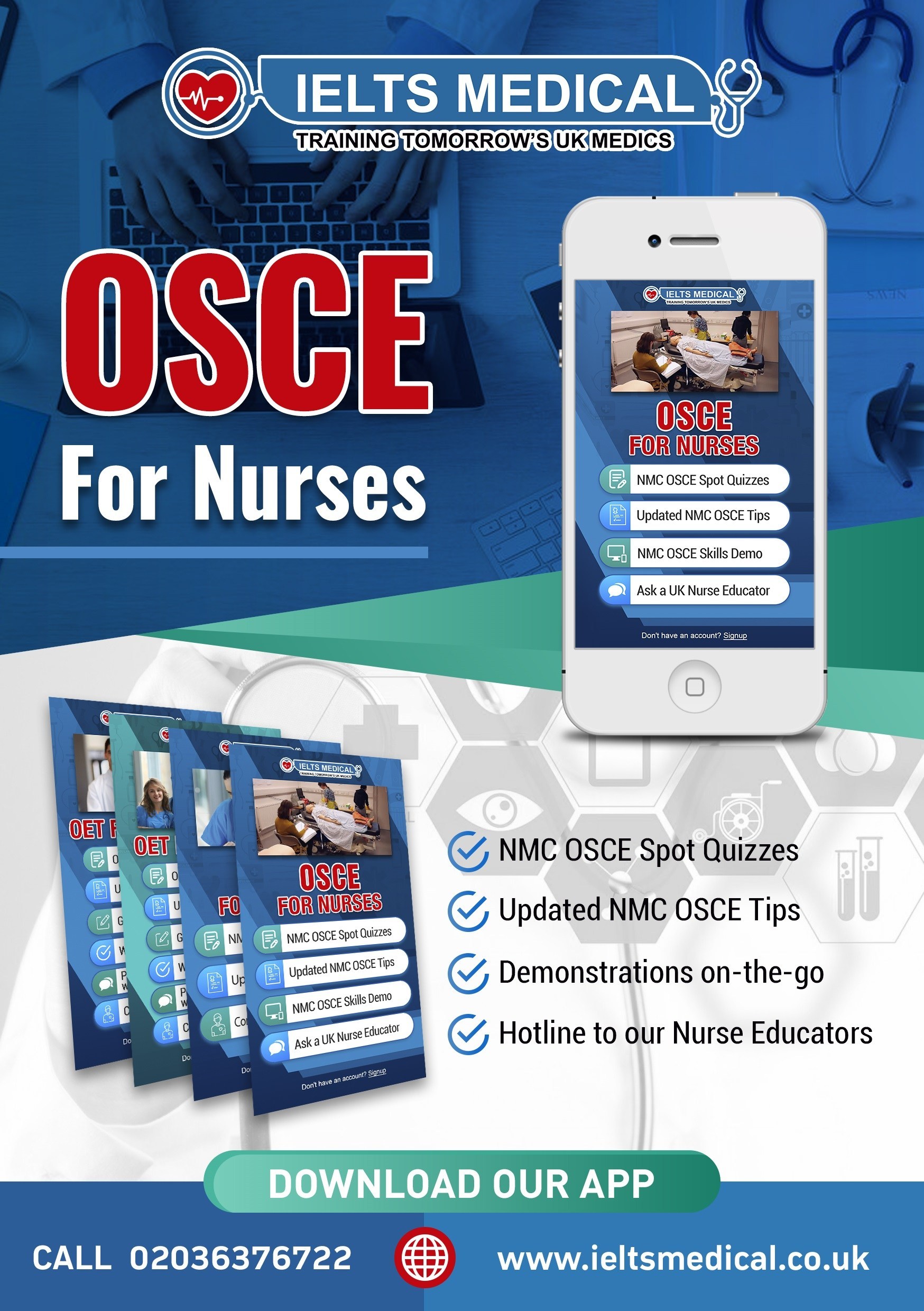 OSCE for Nurses – App Companion to London OSCE Course