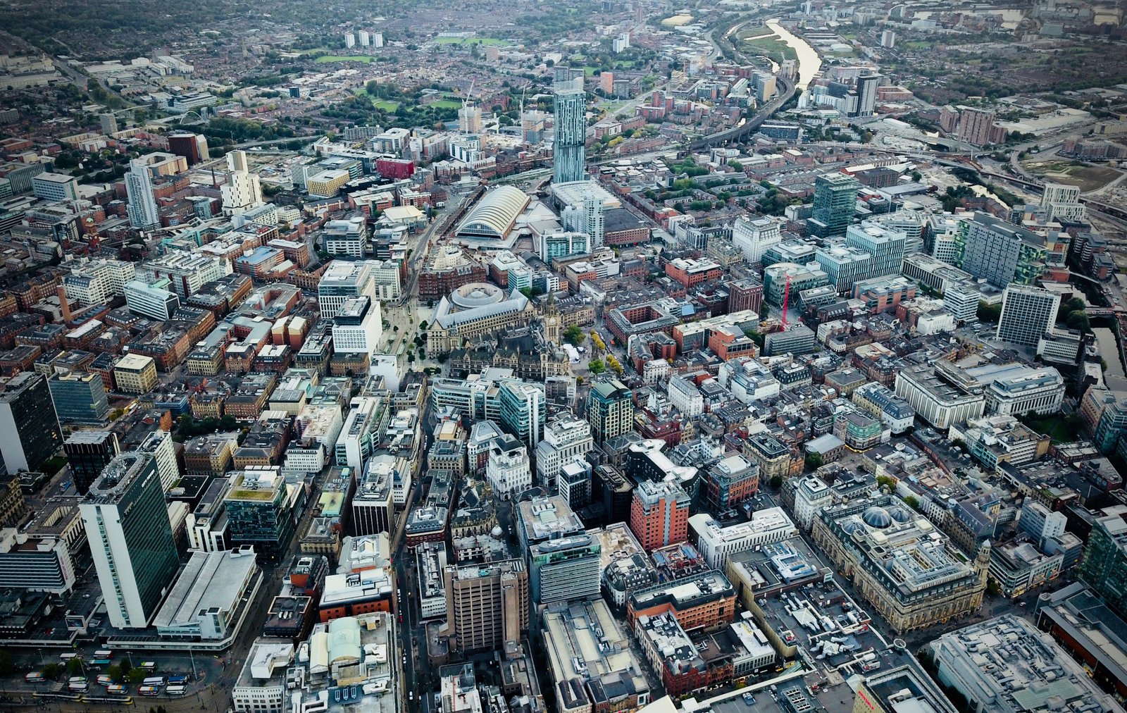 Train in London or Manchester 